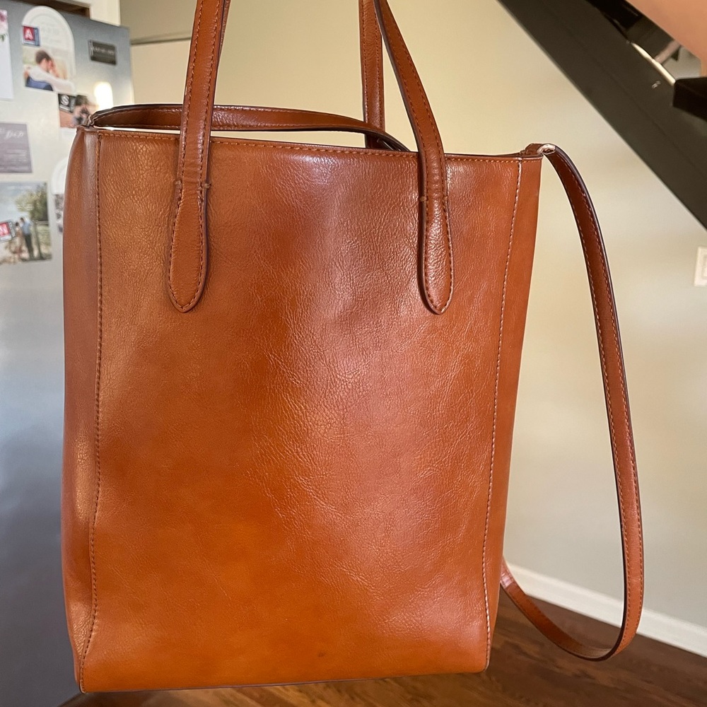Banana Republic Leather Tote Bag